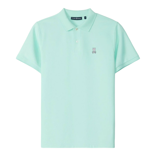Psycho Bunny Classic Polo Men Polo Shirt Beach Glass