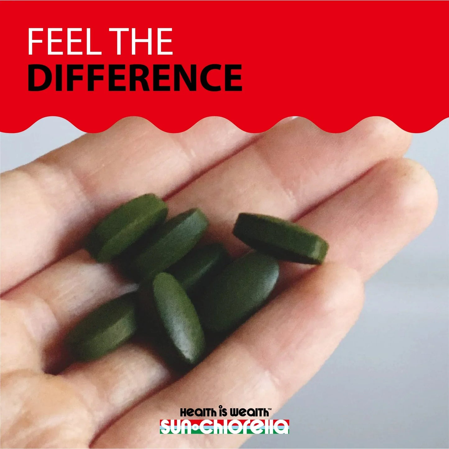 Sun Chlorella A Tablets, 500 mg, Pack of 120, Pure Chlorella Superfood Supplement