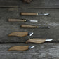 6-Piece Carving Knife, Chisel & Gouge Set
