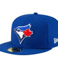 New Era 59Fifty Men Toronto Blue Jays Icy 1991 ASG Side Patch Fitted Hat Royal/Baby Blue