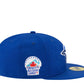New Era 59Fifty Men Toronto Blue Jays Icy 1991 ASG Side Patch Fitted Hat Royal/Baby Blue