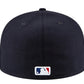 New Era 59Fifty Men New York Yankees Icy 2008 ASG Side Patch Fitted Hat Navy/Baby Blue