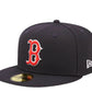New Era 59Fifty MLB Boston Red Sox Cloud Icon Fitted Hat Navy