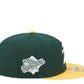 New Era 59Fifty MLB Oakland Athletics Comic Cloud Fitted Hat Green/Yellow