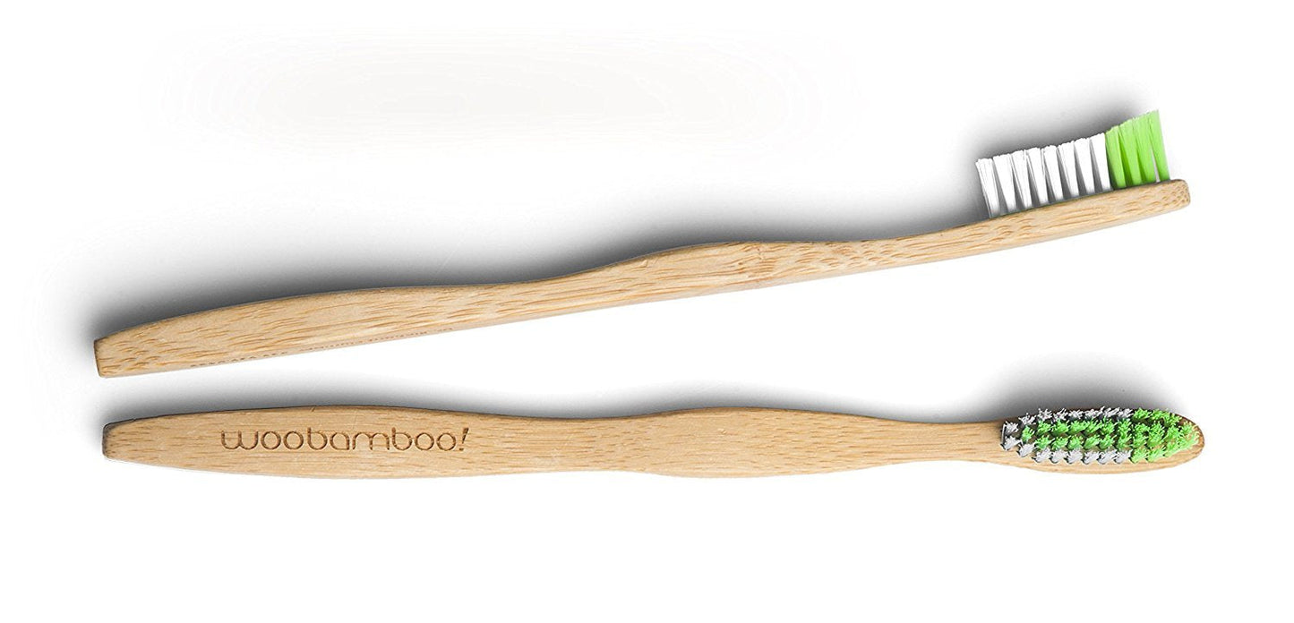 Medium Adult Toothbrushes from Woobamboo! (6-Pk)