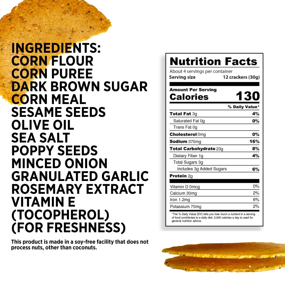 Craize Corn Cracker Everything Toast, 4 Oz., Pack of 6