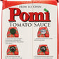 Pomi Italian Tomato Sauce, Case of 12 - 17.64 fl oz Cans