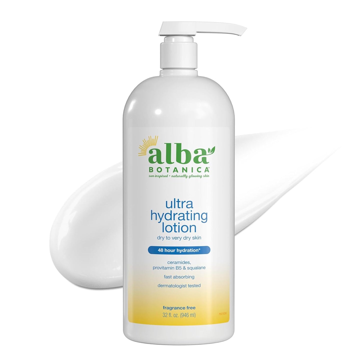 Alba Botanica Daily Moisturizing Body Lotion, Normal to Dry Skin - 32 Fl Oz
