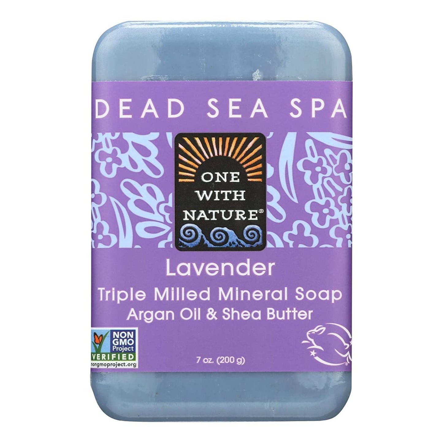 One With Nature Lavender Bar Soap, 4 oz. (Case of 24)