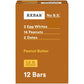 RXBAR Peanut Butter Protein Bar, 1.83 Oz. (Pack of 12)