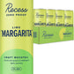 Recess Mocktail Lime Margarita Flavor, 6-Pack (4x12 oz) – Non-Alcoholic Cocktail