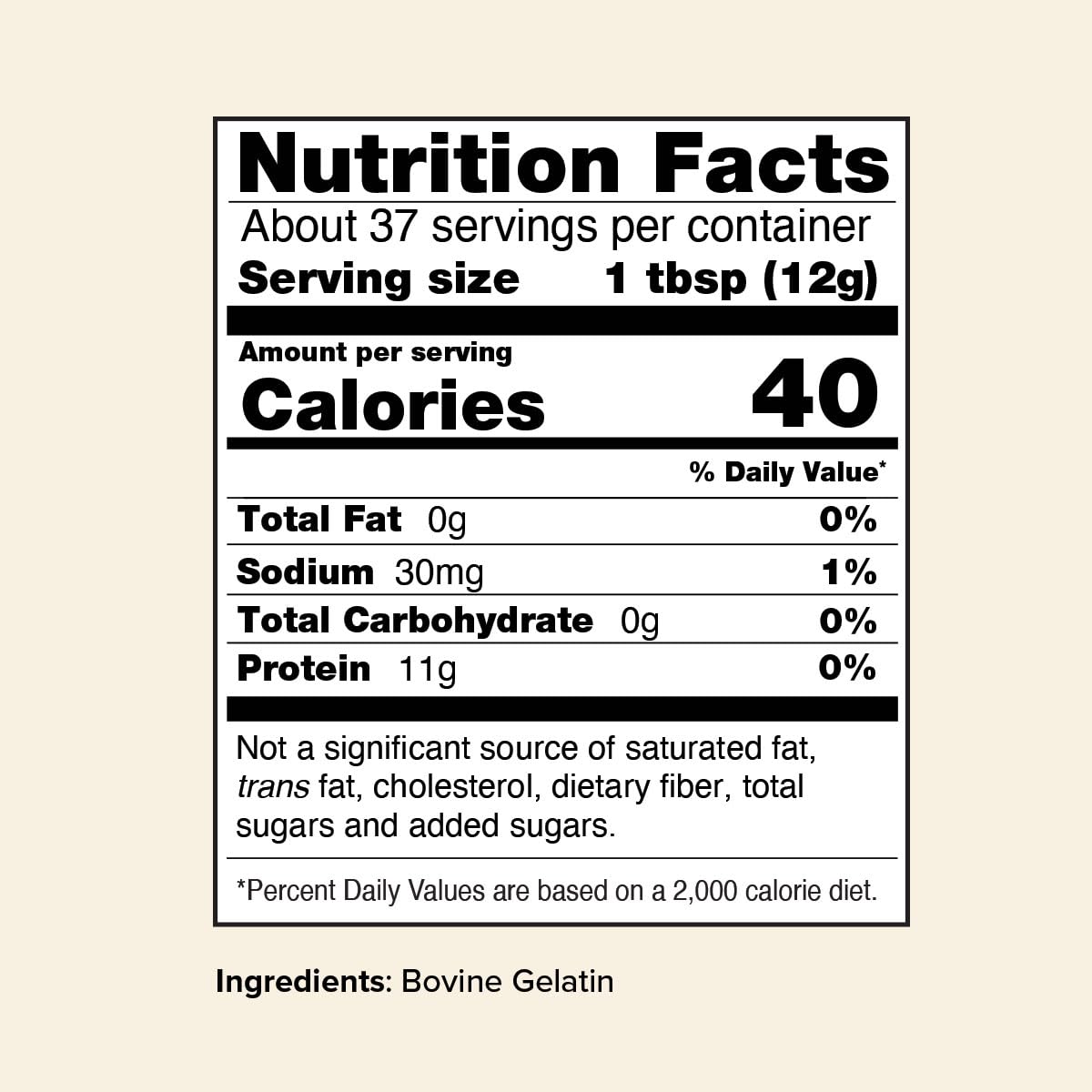 Great Lakes Wellness Culinary Gelatin Unflavored - 1 lb (16 oz) - Versatile Protein Source