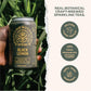 Rishi Sparkling Botanicals Black Lemon Tea, 12 x 12 fl oz