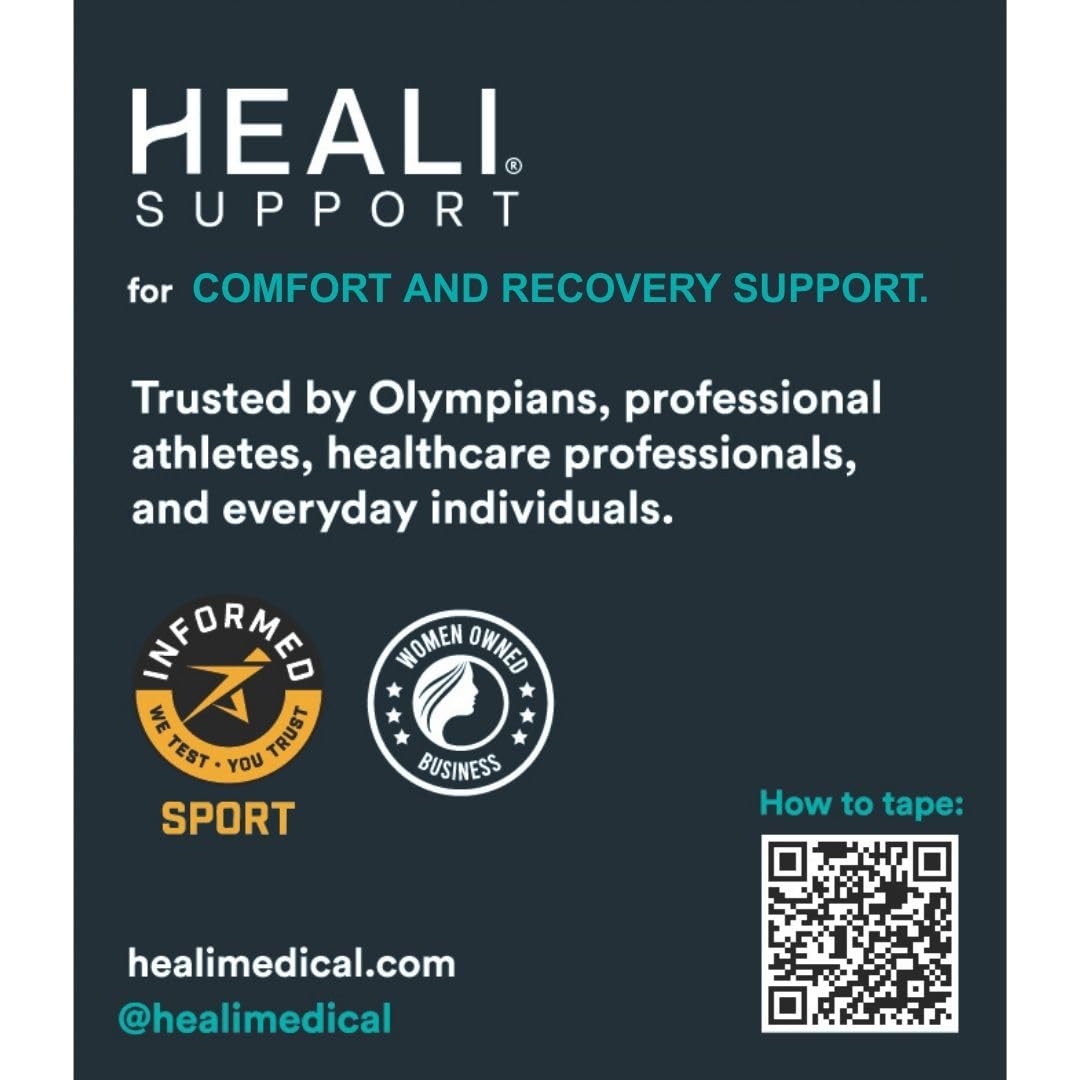 Heali Knoselogy Tape Infused with Topical Magnesium & Menthol