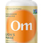 Om Mushroom Superfood Lion's Mane Capsules, 2000mg, 180 Count (60-Day Supply)