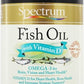 Spectrum Essentials Omega-3 Fish Oil with Vitamin D, 250 Softgels