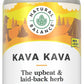 Natural Balance Kava Kava Root Extract, 60 Vegetarian Capsules — Herbal Relaxation Support