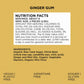 Simply Gum All-Natural Ginger Gum, 12-Pack, 15 Count Each