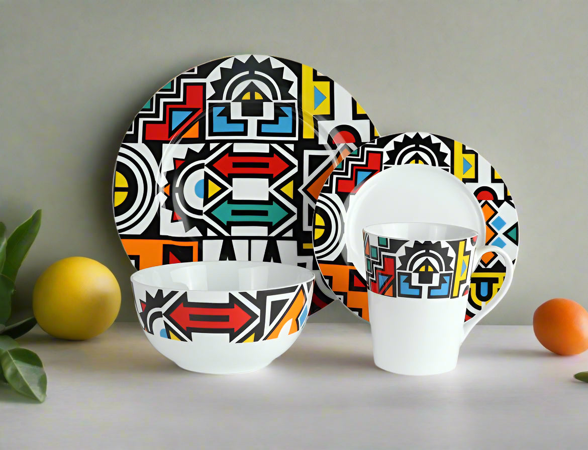 Joy of Ndebele Porcelain (16pcs SET)