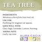 Aura Cacia Pure Tea Tree Essential Oil, 100% Natural, Cleansing & Purifying, 2 fl oz
