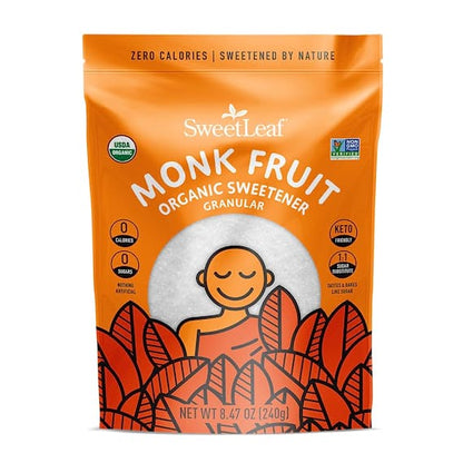 SweetLeaf Monk Fruit Granular Sweetener, 8.47 oz