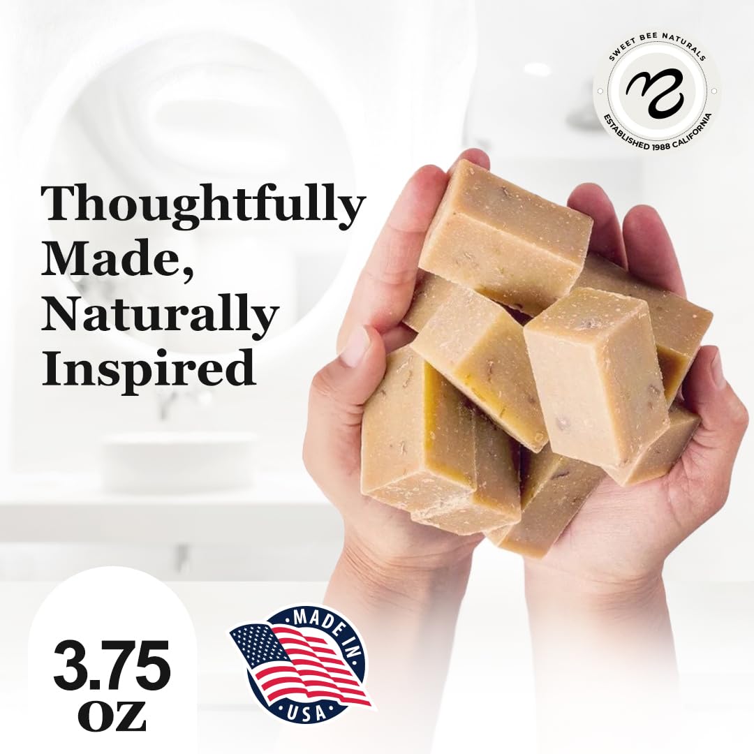 Sweet Bee Naturals Ultimate Beauty Zinc Facial Soap, 3.75 Oz.