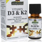 Nature's Answer Vitamin D3 & K2 Drops | 0.5 Fl Oz.