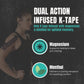 Heali Knoselogy Tape Infused with Topical Magnesium & Menthol
