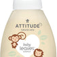 Attitude 2-in-1 Pear Nectar Baby Wash and Shampoo, 10oz