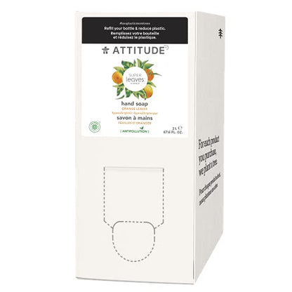 Attitude Hand Soap Refill Orange Leaves (67.6 Oz)