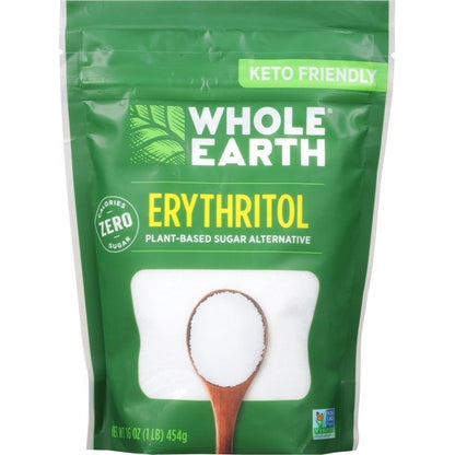 Whole Earth Sweetener - Erythritol Sweetener (Pack of 12 - 16 oz)