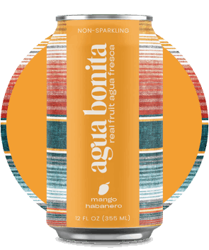 Agua Bonita Mango Habanero Juice Drink, Case of 12 - 12 Fl Oz