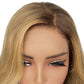 Honey Blonde Ombre Wavy 5x5 HD Lace 100% Human Hair Closure Wig