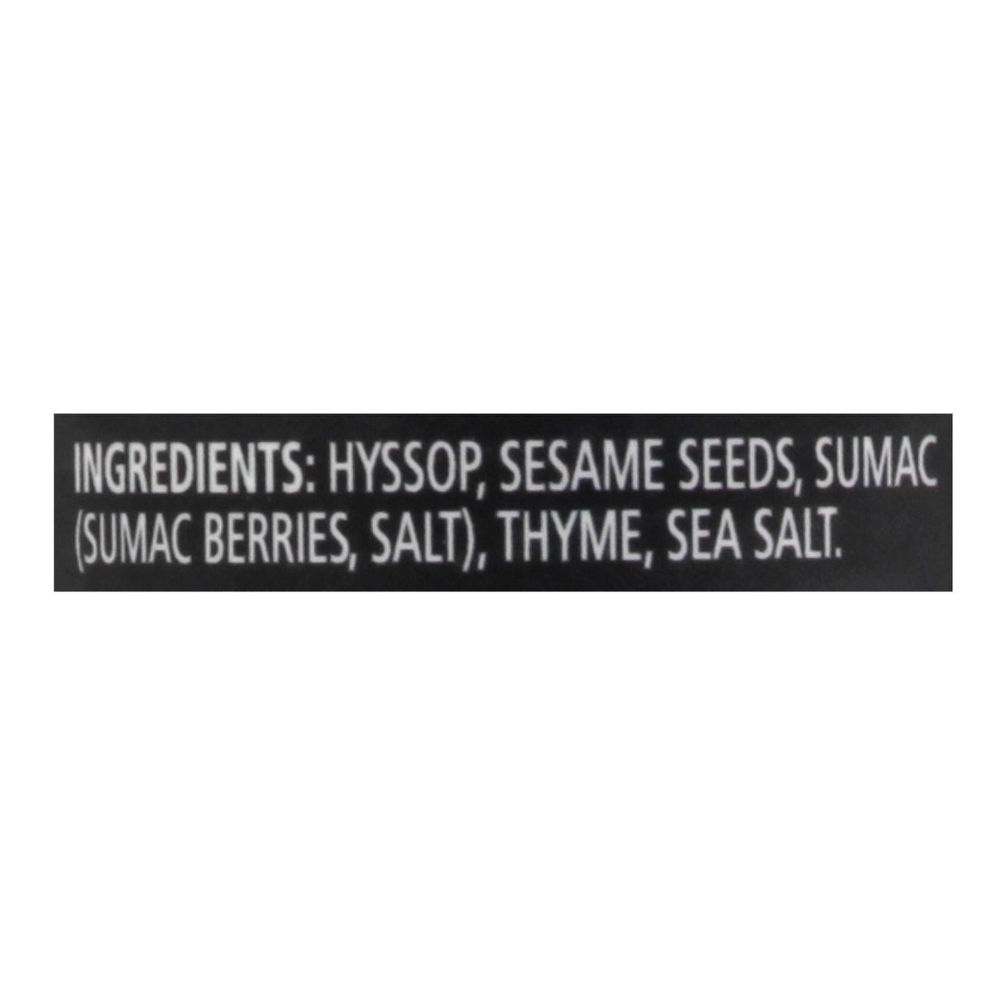 Frontier Herb Za'atar Seasoning - 1.9 Oz - Premium Middle Eastern Herb Blend