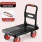 Heavy Duty Folding Platform Cart-350/660/820 lb-Flatbed Hand Truck with Strap