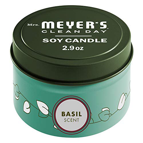 Mrs. Meyer's Clean Day Snow Drop Scented Soy Candle Tins (Pack of 8)