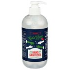 Rebel Green Hand Sanitizer, Peppermint Scent - Case of 4 - 16.9 Oz Bottles