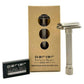Parker Variant Adjustable Open Comb Safety Razor - Satin Chrome [VAR SC OC]
