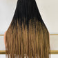 Ready to Ship - Tribal Cornrow Braided Wig (Closure Lace)