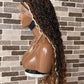 Soft locs wig- Bohemian Full lace faux locs (Africa Queen)