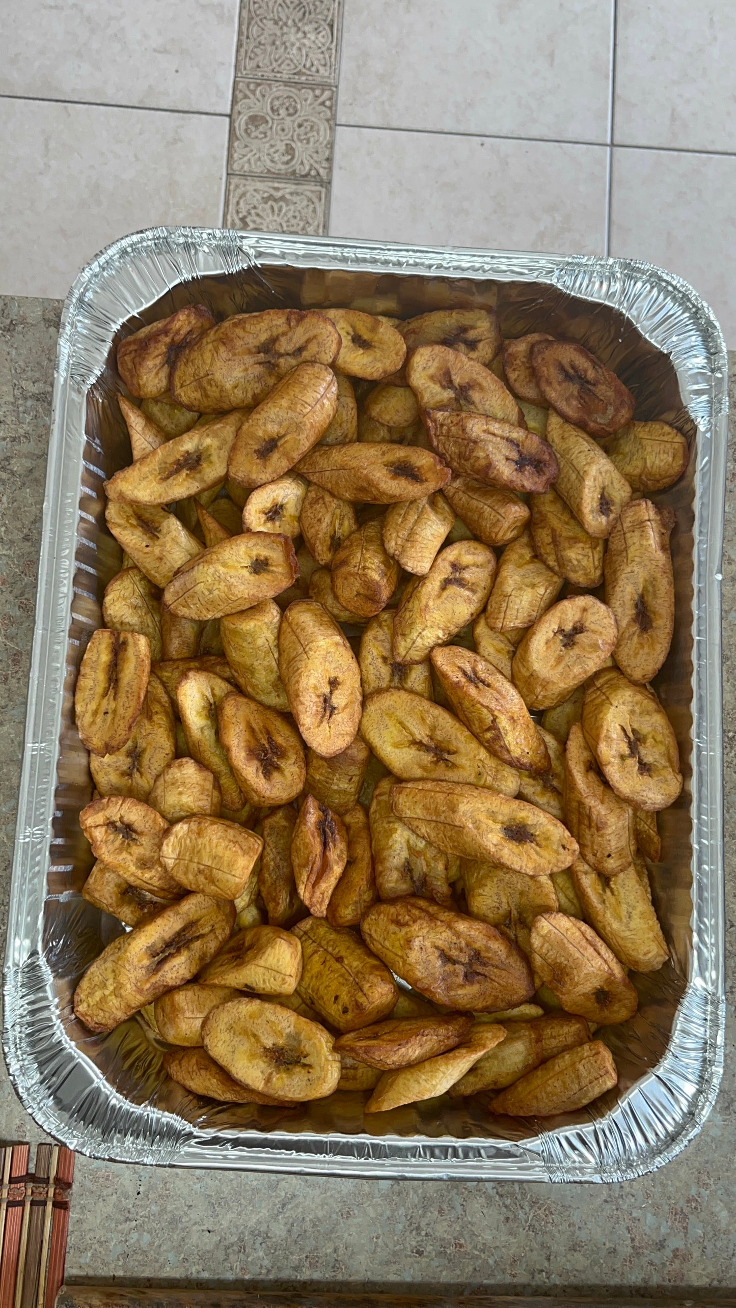 Small Event Tray Of Plantain