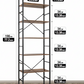 Industrial Bookshelf – /4/5/6/Triple-Tier Metal Storage Shelf