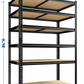 Heavy Duty Metal Garage Shelving Rack 2000lbs 4/5/6-Tier Steel Shelf 60"/72"/84"