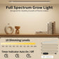 5-Tier Metal Display Shelf with LED Lights