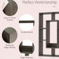 7-Tier Cube Bookshelf, Tall Narrow Bookcase for Small Spaces