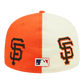 New Era 59Fifty MLB San Francisco Giants Logo Pinwheel Fitted Hat Multi/Orange