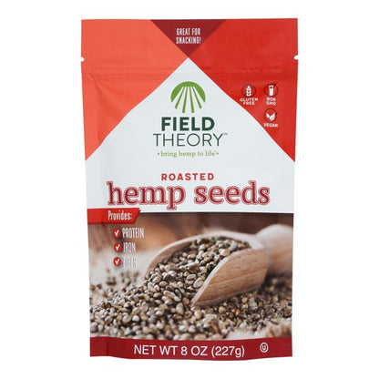 Field Theory - Roasted Hemp Seeds - 8 Oz, Case of 8