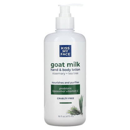 Kiss My Face Rosemary Light Hand & Body Lotion - 16 Fl Oz