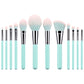 Light Blue Handle Makeup Soft Soft Hair Foundation Eye Shadow Brush