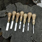 7-Piece Leather Edge Skiver Set